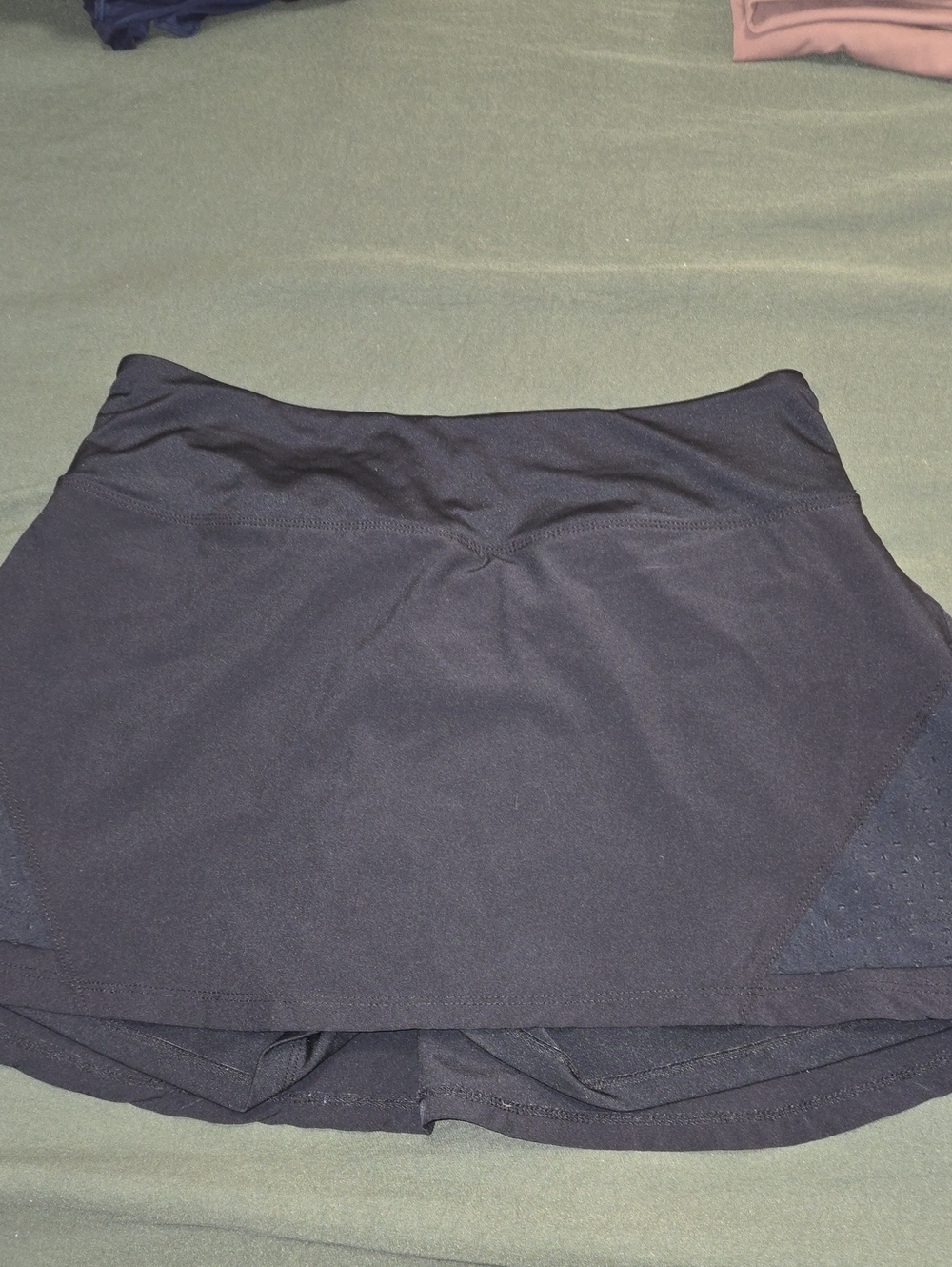 Women's Athletic Black Mini-Skort- Size Medium